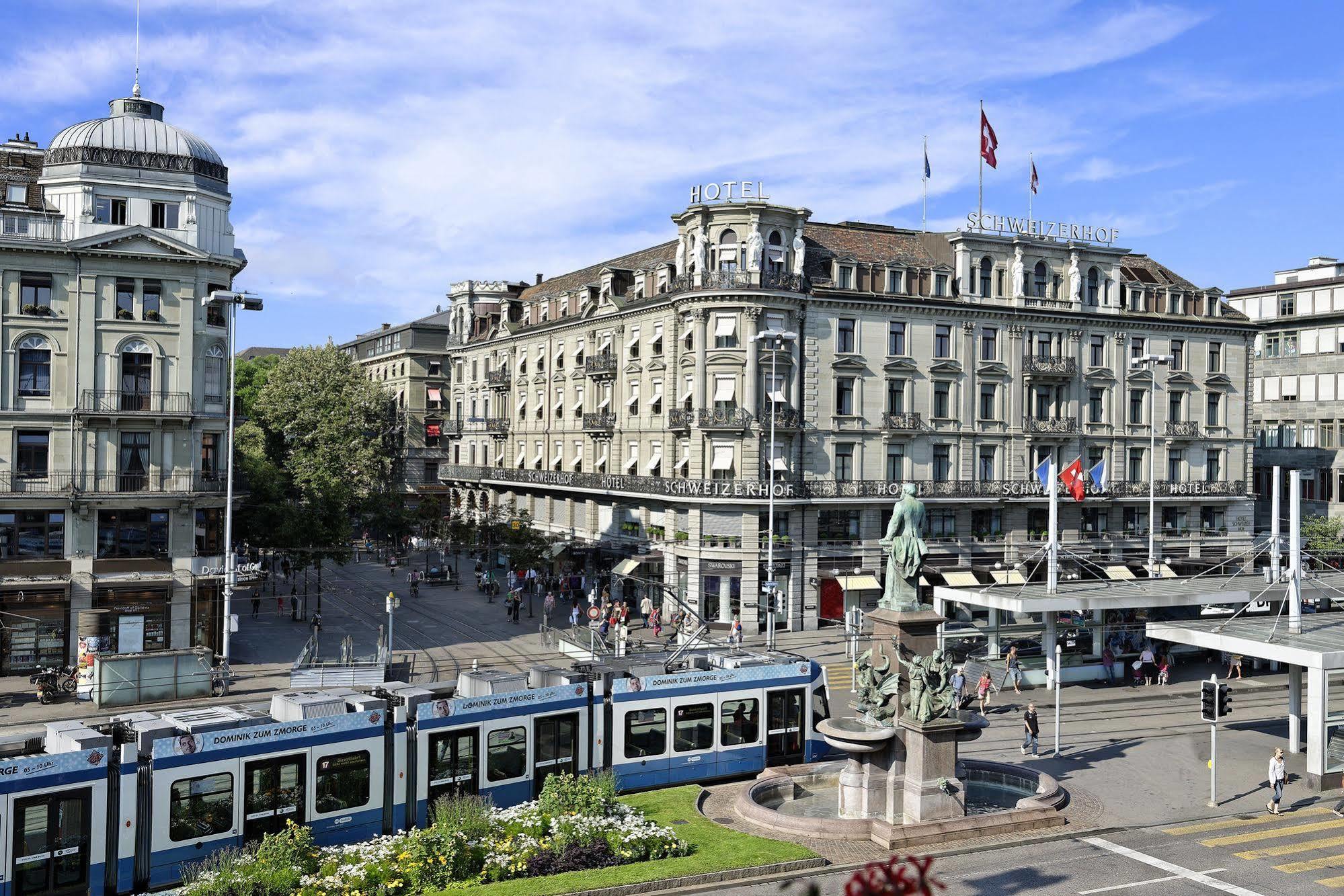 Hotel Schweizerhof Zürich Exteriör bild